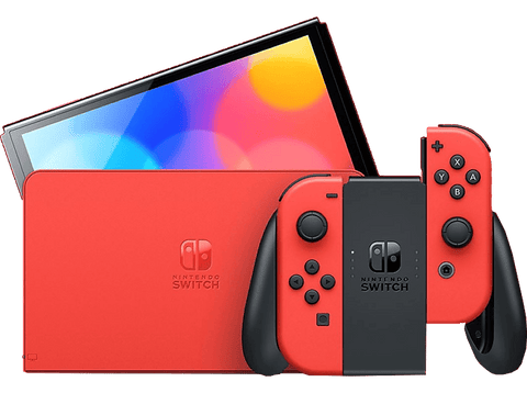 Nintendo Switch - Nintendo Switch OLED (Edición Rojo Mario), 7