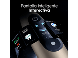 Cepillo eléctrico - Oral-B iO 10 Ultimate, Guía tiempo real 3D con app, 7 Modos, Sensor de presión, 1 Cabezal, Estuche de viaje de carga, Eclipse Gold