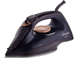 Plancha de vapor - Ufesa PV1100C Daily, 2400 W, 0.28 l, 120 g/min, Sistema antigoteo, Negro