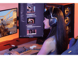 Auriculares gaming - Corsair VOID Max WIRELESS v2, Autonomía de 70 h, Tecnología SoundID, Ligero, Audio espacial DolbyAtmos inmersivo, Carbón