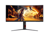 Monitor gaming - AOC CU34G4, 34 UWQHD, 180 Hz, Curvo, 1 ms GtG, 0.5 ms MPRT, Fast VA, Adaptive Sync, HDR10