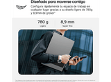 Monitor - LG 17MT70, 17 WQXGA, 60 Hz, 5 ms, IPS, 2x USB-C, Compatible con PC y smartphones, Gris