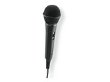Micrófono - Hama Party, 100 Hz - 10 kHz, Cardioide, Frecuencia 100 Hz - 10 kHz, Ideal Karaoke, Negro
