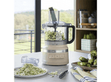 Procesador de alimentos - KitchenAid 5KFP0719EAC, 250 W, 1.7 l, 1500 rpm, 3 Velocidades, Crema