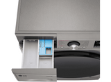Lavadora secadora - LG F4DR7011AGS, 11kg / 6kg, 1400 rpm, 14 programas, AI Direct Drive ™, Steam™, Inox antihuellas