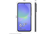 Móvil - Samsung Galaxy A36 5G, Negro, 128 GB, 6 GB RAM, 6.7  FHD+ Super AMOLED, Qualcomm Snapdragon 6 Gen 3, 5000 mAh, Android 15