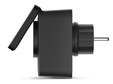 Enchufe inteligente - TP-Link Tapo P410M, iOS y Android, Wifi, Control por Voz, Protección IP54, Negro