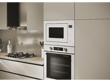 Microondas con grill integrable - Candy CA38MWN7NW, Grill de 1100 W, 8 niveles, 28 l, Blanco