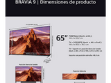 TV QLED 65 - Sony Bravia 9, MiniLED, 4K HDR, Google Smart TV 2024,  Gaming PS5, IMAX Enhanced, Dolby Atmos/Vision, Chromecast, Airplay, 120Hz, 65XR90