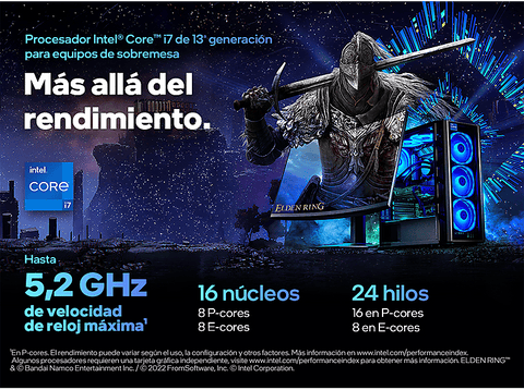 PC gaming- ASUS  ROG G16CH-1370KF0080, Intel® Core™ i7-13700KF, 32GB RAM, 1TB SSD, GeForce RTX™ 4080, Sin sistema operativo