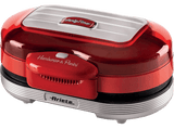 Máquina hamburguesas - Ariete Hamburger Maker Party Time, 1200 W, 2 Planchas, Rojo