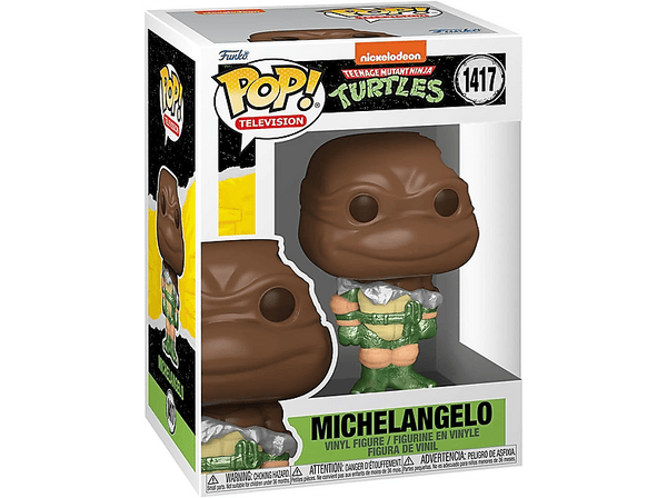 Figura Funko Pop! - Michelangelo, Las Tortugas Ninja (Ed. Chocolate - Pascua)