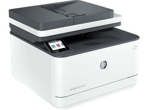 Impresora multifunción láser - HP LaserJet Pro 3102fdw, Láser, HP Smart, Impresión doble cara automática, Blanco