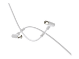 Cable de antena - ISY ISA-9028, Coaxial (male) - Coaxial (female), 5 m, Diámetro 5.2 mm, Blanco