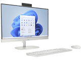 All in one - HP 24-cr0009ns, 23.8 Full HD, AMD Ryzen™ 5 7520U, 16GB RAM, 512GB SSD, Gráficos AMD Radeon™, Windows 11 H, Blanco
