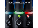 Cepillo eléctrico -  Oral-B iO 6s, Pack doble,  5 modos, Seguimiento con app, Pantalla interactiva, Sensor de presión, Estuche de viaje, Negro y rosa