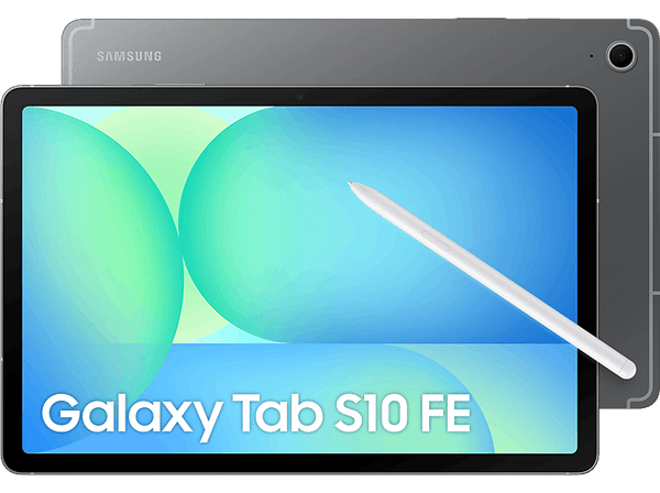 Tablet - Samsung Galaxy Tab S10 FE, 10.9"; WUXGA+, 12 GB RAM, 256 GB, Gris, Sin Adaptador De Corriente, Con S Pen