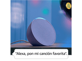 Altavoz inteligente - Amazon Echo Pop, Bluetooth con Alexa de sonido potente y compacto, Lavanda