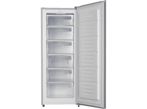 Congelador vertical - Jocel JCV172I, Independiente, 172 l, Puerta reversible, 148 cm, Inox