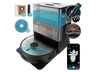 Robot aspirador - Cecotec Conga X100, 50W, Aspiración en seco/húmedo, Programable, Base de Carga, 20 kPa Succión, Negro