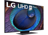 TV LED 43 - LG 43UR91006LA, UHD 4K, Inteligente α5  4K Gen6, Smart TV, DVB-T2 (H.265), Azul Ceniza