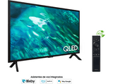 TV QLED 32 - Samsung QE32Q50AAUXXC, Full HD, QLED Lite, HLG, Tizen, Bluetooth, Multiroom Link, Negro