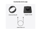 Anillo inteligente - Ultrahuman Ring Air, 24 mAh, Talla 11 (21.46 mm), Hasta 6 días de Autonomía, Resistente al Agua hasta 100m, Matt Grey
