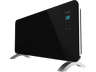 Convector - Cecotec Ready Warm 6770 Crystal Connection, 2000 W, LED, Placa decristal, Wi-Fi, Negro