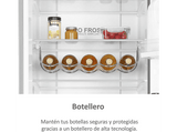 Frigorífico combi - Haier 3D 60 Series 3 A3FE837CGJ, No Frost, 200.5 cm, 348 l, Motor Inverter, Cajones Direct Access,  Inox
