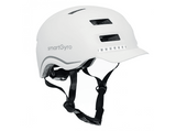 Casco - smartGyro Helmet PRO, Talla M/L, Altavoces Incorporados, Manos libres, Micrófono, Blanco