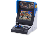 Consola retro - My Arcade SNK Neo Geo Mini, 40 juegos incluidos, Pantalla 3.5, Altavoces estéreo, Azul y blanco