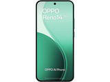 Móvil - OPPO Reno14, Luminous Green, 512 GB, 12 GB RAM, 6.59  2.5D AMOLED, Mediatek Dimensity 8350 (4nm), 6000 mAh, IP69, Incluye Powerbank