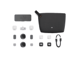 Micrófono - DJI Mic Mini 2 (2TX + 1 Mobile RX + Estuche carga), Inalámbrico, 48h Auton, 3 Preajustes Tono de Voz , Cancelación Ruido 2 Niveles , Negro