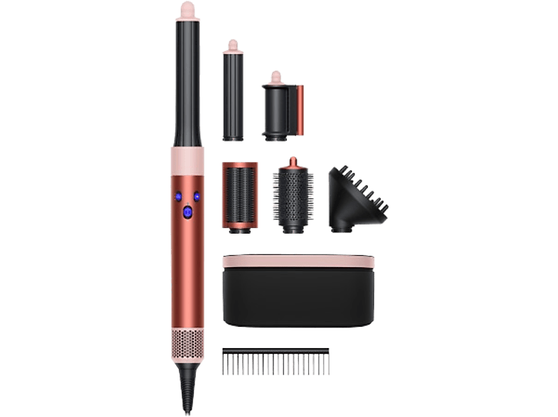 Dyson Airwrap™ Complete Long Volumise Edición limitada Peine desenredante y Difusor Strawberry bronze+ Blush pink