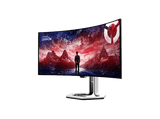 Monitor gaming - Lenovo Legion PRO 34WD-10, 34 UWQHD OLED, 240 Hz, 0.03 ms, OLED Curvo, FreeSync, Altura ajustable, Incluye altavoces