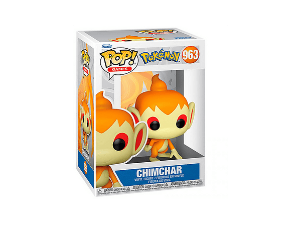 Figura Funko Pop! - Pokémon: Chimchar, 10 cm, Vinilo