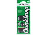 Cámara desechable - Fujifilm Quick Snap Flash, 27 fotografías, Con Flash, Verde