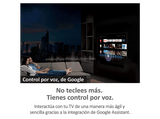 TV LED 43 - Haier H43K85FUX K85F Series, Smart TV (Google TV), HDR 4K, Direct LED, Dolby Audio, Sin marcos, Negro
