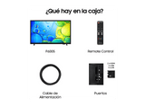 TV LED 32 - Samsung TU32F6005FKXXC/FHD, Full-HD, Hyper Real, Smart TV, Negro