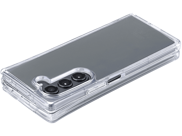 Funda - CellularLine IMPACTCGALZFOLD6T, Para Samsung Galaxy Z Fold6, Resistente a golpes y rayones, Transparente