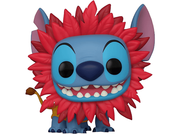 Figura Funko Pop! - Funko Pop! Lilo and Stitch. Stitch Costume: Simba, 10 cm, Vinilo
