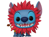 Figura Funko Pop! - Funko Pop! Lilo and Stitch. Stitch Costume: Simba, 10 cm, Vinilo