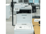 Impresora láser - Brother MFC-L5710DN, Multifunción, Monocromo, Doble Cara, 48 ppm, Pantalla táctil de 8.9 cm