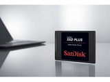 Disco duro SSD interno 2 TB - SanDisk SSD PLUS, Lectura 545 MB/s, Escritura 450 MB/s, Sata III, 2.5, Negro