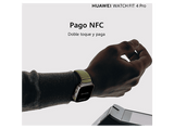 Smartwatch - Huawei Watch Fit 4 Pro, 1.82 AMOLED, 10 días batería, Compatible iOS - Android, Correa Fluoroelastómero, Pago NFC, Verde