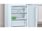 Frigorífico combi - Balay 3KFE776WE, No Frost, 435 l, 203 cm, Cajón ExtraFresh, Botellero cromado, Display LED Externo, Blanco
