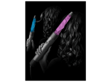 Moldeador - Dyson Airwrap i.d.™, Bluetooth®, Tecnología iónica, 3 Velocidades, Red Velvet/Gold