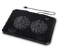 Ventilador para portátil - Hama 00126806, USB-A, Ajustable en altura/Antideslizante, 25 dB(A), Negro