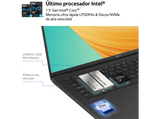 Portátil - LG 16ZB90R-G.AA75B, 16 WQXGA, Intel® Evo Core™ i7-1360P, 16GB RAM, 512 GB SSD, Windows 11 Home, Negro