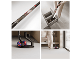 Aspirador escoba - Dyson PencilVac Fluffycones™, Potencia succión 55 AW, Autonomía 30 min, Ligera y Manejable, Negro mate